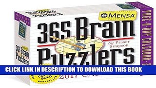 Best Seller Mensa 365 Brain Puzzlers Page-A-Day Calendar 2017 Free Read