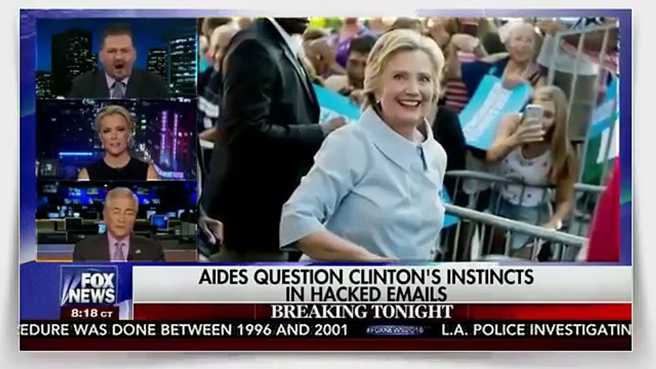 Hillary-Clinton-Is-Losing-Support-At-Lightning-Speed-The-Kelly-File-FULL-SHOW-10/26/2016