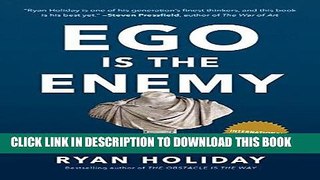 Ebook Ego Is the Enemy Free Read