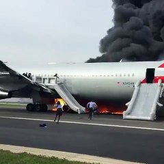 American Airlines Plane Fire 10/28/16