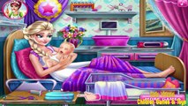 Disney Frozen Games - Elsa Birth Care - Disney Princess Games for Girls New HD