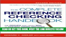[Free Read] The Complete Reference Checking Handbook: The Proven (and Legal) Way to Prevent Hiring
