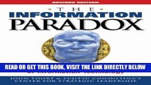 [Free Read] The Information Paradox: Realizing the Business Benefits of Information Technology