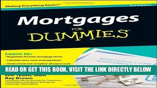 [Free Read] Mortgages For Dummies Full Online