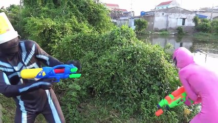 Spiderman vs Joker Boxing Dance Frozen elsa vs Pinks SpiderGirl Pranks Fun superheroes