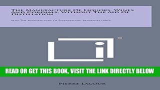 Read Now The Manufacture of Liquors, Wines and Cordials, Without the Aid of Distillation: Also the