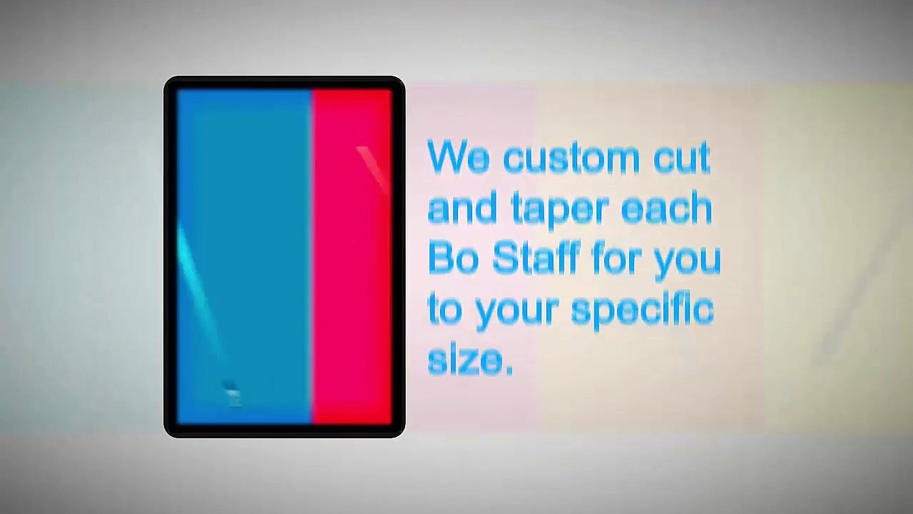 Martial Arts Bo Staff Fight Scene