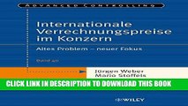 [New] Ebook Internationale Verrechnungspreise im Konzern (Advanced Controlling) (German Edition)