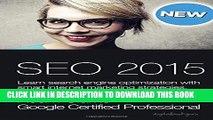 New Book Search Engine Optimization 2015: Learn Seo with Smart Internet Marketing Strategies