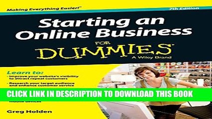 Collection Book Starting an Online Business for Dummies