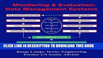 New Book Monitoring and Evaluation: Data Management Systems
