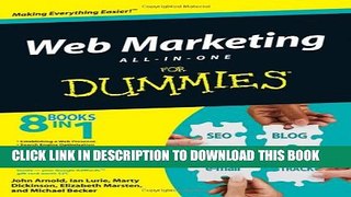 New Book Web Marketing All-in-One Desk Reference For Dummies