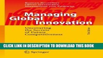 New Book Managing Global Innovation: Uncovering the Secrets of Future Competitiveness
