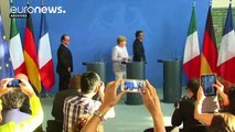 Brainstorming auf See: Renzi, Merkel und Hollande treffen sich in Italien