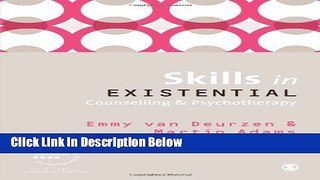 Books Skills in Existential Counselling   Psychotherapy (Skills in Counselling   Psychotherapy