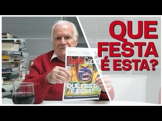 Mino Carta: “A desigualdade é um ouro que nos cabe a perfeição”