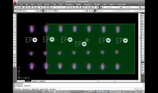 TOPOMAP - Creating Attributes to Modify Drawing