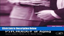 Ebook Handbook of the Psychology of Aging, Sixth Edition (Handbooks of Aging) Free Online