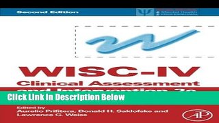 Ebook WISC-IV Clinical Assessment and Intervention, Second Edition Full Online