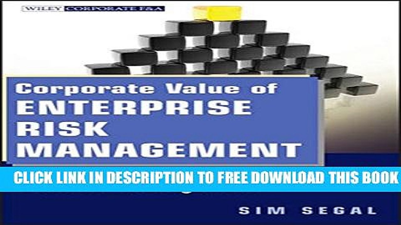 [PDF] Corporate Value of Enterprise Risk Management: The Next Step in Business Management Popular