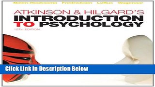 [PDF] Atkinson   Hilgard s Introduction to Psychology [Full Ebook]