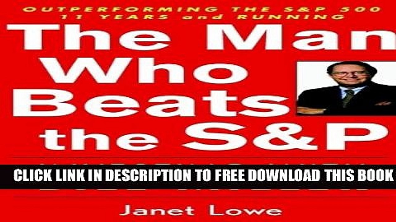 [PDF] The Man Who Beats the S P: Investing with Bill Miller Full Colection
