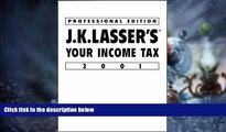 Big Deals  Lasser s Your Income Taxes 2001, Professional Edition  Best Seller Books Most Wanted