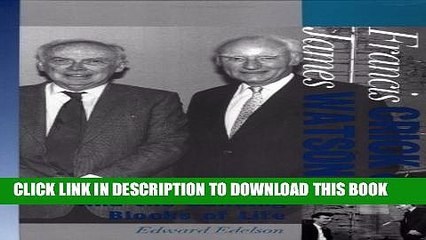 [PDF] Francis Crick and James Watson: And the Building Blocks of Life (Oxford Portraits in