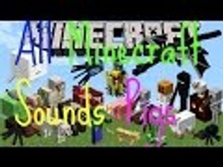 All Minecraft Sounds Pigs