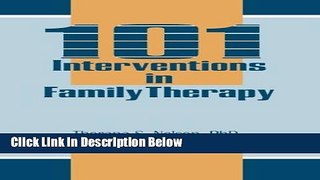 Ebook 101 Interventions in Family Therapy Full Online
