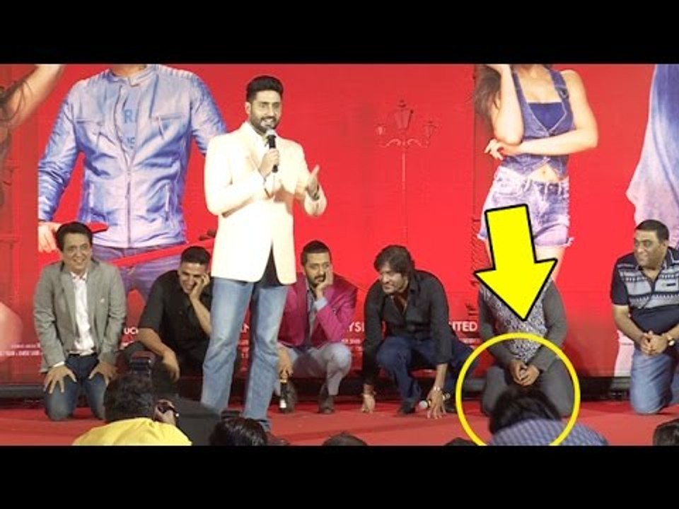 Abhishek Bachchan Trolls & INSULTS A Reporter  In Public