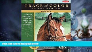 Big Deals  Horses: Trace line art onto paper or canvas, and color or paint your own masterpieces