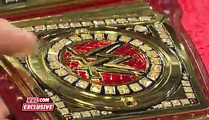 Finn Bálor's custom plates are added to the WWE Universal Championship  Aug. 22, 2016