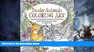 Big Deals  Tender Animals Coloring Art  Best Seller Books Most Wanted