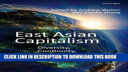 [PDF] East Asian Capitalism: Diversity, Continuity, and Change Full Colection