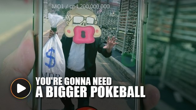 DAP throws Pokeballs at MO1 to promote rally