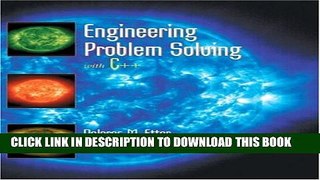 [Read PDF] Engineering Problem Solving with C++ Ebook Free