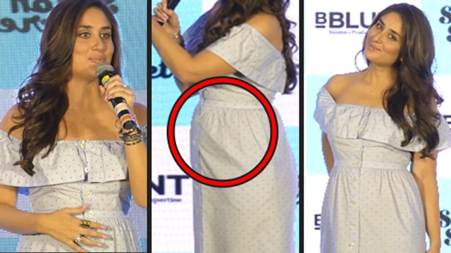 Kareena Kapoor FIRST Media Meet Post Pregnancy, Flaunts Baby Bump