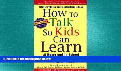 READ book  How To Talk So Kids Can Learn  BOOK ONLINE