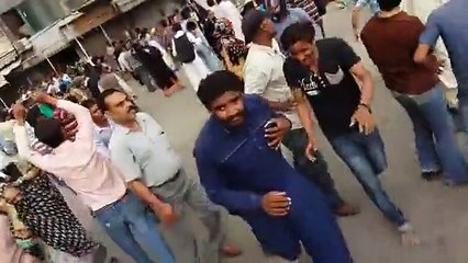 Gunfire, Smashed Windows at ARY News office as Protest Turns Violent. MOBILE FOOTAGE