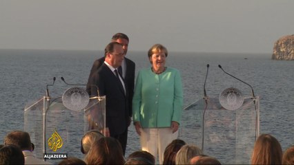 European leaders hold post-Brexit crisis talks