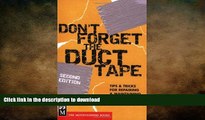 READ  Don t Forget the Duct Tape: Tips   Tricks for Repairing   Maintaining Outdoor   Travel Gear