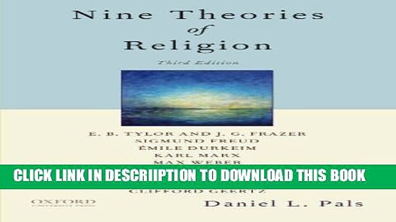 [PDF] Nine Theories of Religion Full Colection