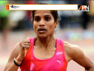 No water, no energy drink while running in the Marathon?