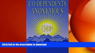 READ BOOK  Co-Dependents Anonymous  BOOK ONLINE