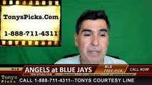 Toronto Blue Jays vs. LA Angels Free Pick Prediction MLB Baseball Odds Series Preview