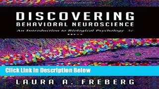 Ebook Discovering Behavioral Neuroscience: An Introduction to Biological Psychology Full Online