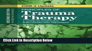 Ebook Principles of Trauma Therapy: A Guide to Symptoms, Evaluation, and Treatment Free Download