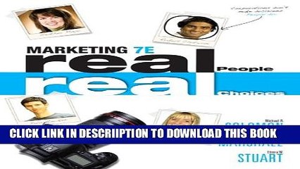 [PDF] Marketing: Real People, Real Choices (7th Edition) Popular Online