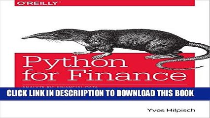 [PDF] Python for Finance: Analyze Big Financial Data Full Colection
